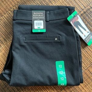 Banana Republic Slim Straight Cropped Pants NWT Size 12